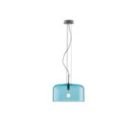 Netlighting Gibus Glass Dome Ceiling Pendant Blue E27 Netlighting Blue