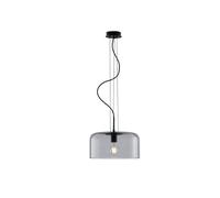 Netlighting Gibus Glass Dome Ceiling Pendant Grey E27 Netlighting Grey
