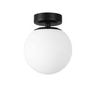 Netlighting Giro 2 Globe Ceiling Light Black Opal IP44 in White Netlighting White
