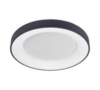 Netlighting Giulia Modern Integrated LED Semi Flush Light 4000K in Black Netlighting Black