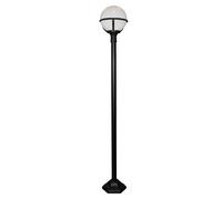 Netlighting Glenbeigh 1 Light Outdoor Lamp Post Black IP44 E27 Netlighting Black