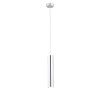 Netlighting Gomera Slim Pendant Ceiling Light Chrome in Silver Netlighting Silver