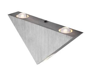 Netlighting Gordon Integrated LED Wall Lamp Aluminium Brushed 3x LED 3000K in Grey Netlighting Grey