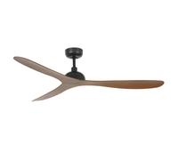 Netlighting Gotland Black Wood Ceiling Fan Netlighting Black