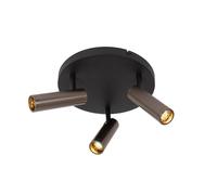 Netlighting Grado Ceiling spotlight Ø25cm 3xGU10 (MR11) Grey iron Netlighting Grey