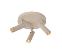 Netlighting Grado Ceiling spotlight Ø25cm 3xGU10 (MR11) Taupe Netlighting Taupe