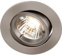 Netlighting GU10 Brushed Chrome Recessed Tilt Twist & Lock Downlight 230V in Grey Netlighting Grey