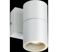 Netlighting GU10 Fixed Single Wall Light White 230V IP54 20W Netlighting White