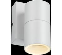 Netlighting GU10 Fixed Single Wall Light with Photocell Sensor White 230V IP54 20W Netlighting White