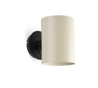 Netlighting Guadalupe Black Beige Up Down Wall Lamp Netlighting Black