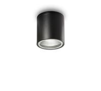Netlighting Gun 1 Light Outdoor Surface Mounted Ceiling Downlights Black IP44 GU10 Netlighting Black