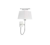 Netlighting Habana Wall Lamp Telescopic WITHOUT SHADE E27 Matt White Chrome Netlighting White