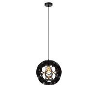 Netlighting Hannelore Pendant light 30cm 1xE27 Black Special Offer Netlighting Black
