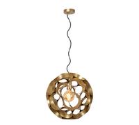 Netlighting Hannelore Pendant light 40cm 1xE27 Matt Gold Brass Special Offer Netlighting Gold