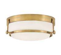 Netlighting Harper 3 Light Batten Heritage Brass in Bronze Netlighting Bronze