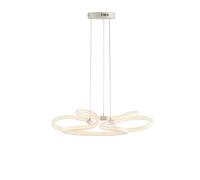 Netlighting HEAVEN LED Pendant Ceiling Light White 6920lm 4000K 75x75x9cm | Size: 75 x 75 x 9 cm Netlighting White 75 x 75 x 9 cm