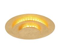 Netlighting Heda 18cm Semi Flush Ceiling Light Gold Colors LED 3000K Netlighting Gold