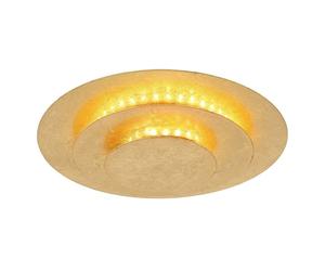 Netlighting Heda 18cm Semi Flush Ceiling Light Gold Colors LED 3000K Netlighting Gold