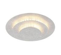 Netlighting Heda 18cm Semi Flush Ceiling Light Silver Colored LED 3000K Netlighting Silver