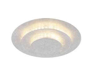 Netlighting Heda 18cm Semi Flush Ceiling Light Silver Colored LED 3000K Netlighting Silver