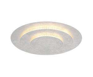Netlighting Heda 35cm Semi Flush Ceiling Light Silver Colored LED 3000K Netlighting Silver