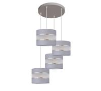 Netlighting Helen Spotlight Clusters Grey Silver 35cm Netlighting Grey