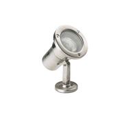 Netlighting Helio 1 Light Outdoor Spotlight Stainless Steel IP67 GU10 in Grey Netlighting Grey