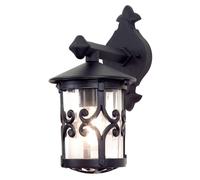 Hereford 1 Light Outdoor Wall Lantern Light Black E27 Netlighting Black One Size