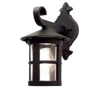 Netlighting Hereford 1 Light Outdoor Wall Lantern Light Black IP43 E27 Netlighting Black