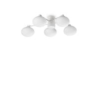 Ideal Lux Hermes 5 Light 60Cm Globe Ceiling Light White