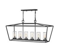 Netlighting Hinkley Alford Place Outdoor Pendant Ceiling Light Museum Black IP44 Netlighting Black