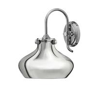 Netlighting Hinkley Congress Dome Wall Light 1x E27 Chrome in Silver Netlighting Silver