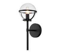 Netlighting Hinkley Hollis Bathroom Wall Lamp Black IP44 Netlighting Black
