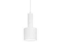 Ideal Lux Holly Single Light Ceiling Pendant in a White Finish