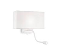 Netlighting Hotel LED 2 Light Wall Light White Netlighting White