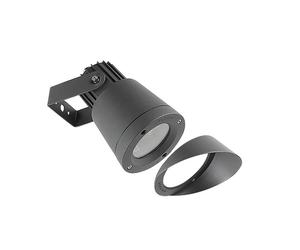Netlighting Hubble 1 Light Outdoor Spotlight Urban Grey IP65 GU10 Netlighting Grey