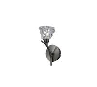 Netlighting Iku Wall Lamp Switched 1 Light G9 Satin Nickel in Grey Netlighting Grey