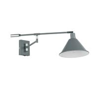 Netlighting Industrial & Retro Dome Wall Lamp Graphite 1 Light E14 in Grey Netlighting Grey