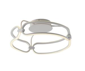 Netlighting Infinity Circular Flush Pendant 45Cm White 4000K Netlighting White