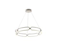 Netlighting Infinity Integrated LED Circular Ceiling Pendant 60Cm White 4000K Netlighting White