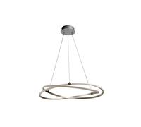 Netlighting Infinity Pendant 42W LED 3000K 3400lm Silver Chrome White Acrylic Netlighting Silver