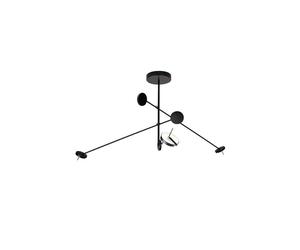 Netlighting Invisible LED Ceiling Pendant Matt Black 2295lm 3000K Netlighting Black