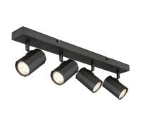 Netlighting James Ceiling Spotlight Bar Grey Matt 4x GU10 Netlighting Grey