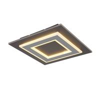 Netlighting Jayden 32cm Semi Flush Ceiling Light Anthracite LED 3000K in Grey Netlighting Grey