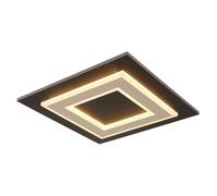 Netlighting Jayden 32cm Semi Flush Ceiling Light Matt Black LED 3000K Netlighting Black