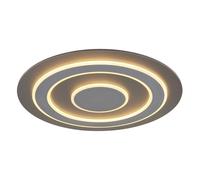 Netlighting Jayden 60cm Semi Flush Ceiling Light Anthracite LED 3000K in Grey Netlighting Grey