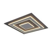 Netlighting Jayden 60cm Semi Flush Ceiling Light Anthracite LED 3000K in Grey Netlighting Grey