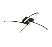 Netlighting Jules Semi Flush Ceiling Light Matt Black 4x LED 2700 4000K Netlighting Black