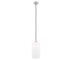 Netlighting Kalimera Dome Pendant Ceiling Light Opal Matt Chrome in White Netlighting White