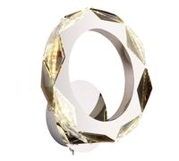 Netlighting Karilion Integrated LED Wall Lamp Chrome LED 4000K in Silver Netlighting Silver